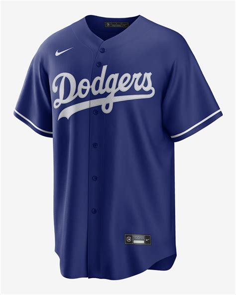 los angeles dodgers nike official replica jersey - black/white|la dodgers dri fit jersey.